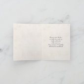 Red Hibiscus Sympathie Hartelijk dank Kaart (Binnen)