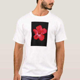 Red Hibiscus T-shirt