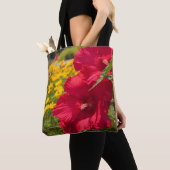 Red Hibiscus Tote Bag (Dichtbij)