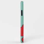 Red Hibiscus Tropical Flower Case-Mate iPhone Case (Achterkant/rechts)