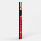 Red Hibiscus tropische bloem waterverf kunst Case-Mate iPhone Case (Achterkant/rechts)