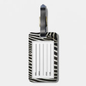 Red High Heel Shoes bagagelabel (Achterkant verticaal)