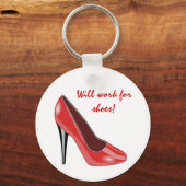 Red High Hiel Sleutelhanger (Voorkant)