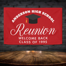 Red High School Reunion Custom Welkom