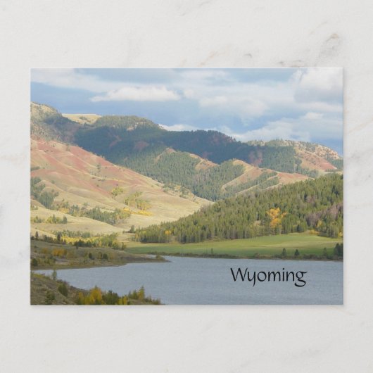 Red Hills of Wyoming Briefkaart (Voorkant)