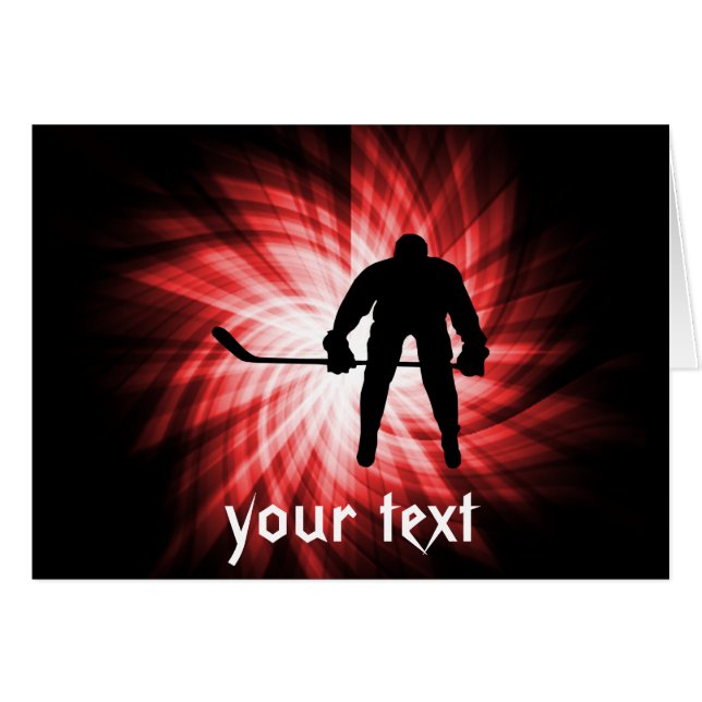 Red Hockey (Voorkant Horizontaal)