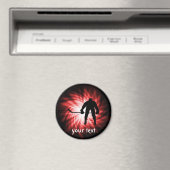 Red Hockey Magneet (Insitu (Vaatwasser))