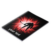 Red Hockey Notitieboek (Linkerzijde)