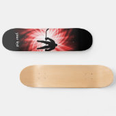 Red Hockey Persoonlijk Skateboard (Horizontaal)
