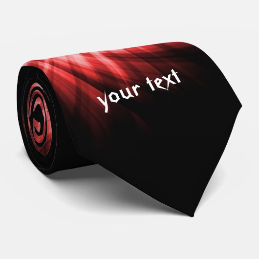 Red Hockey Stropdas (Opgerold)