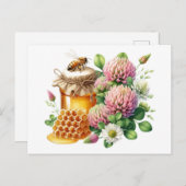 Red Hoesje Honey Briefkaart (Voorkant / Achterkant)