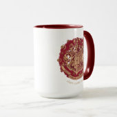 Red HOGWARTS™ Crest Holiday Wreater Mok (Voorkant rechts)