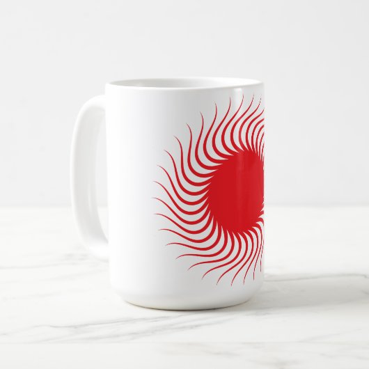 Red Hole Coffee Mok (Voorkant links)