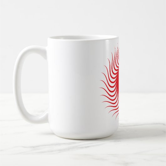 Red Hole Coffee Mok (Links)