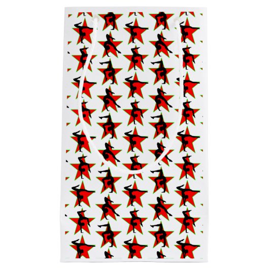 RED HOLIDAY GYMNASTIEK ONTWERP KLEIN CADEAUZAKJE (Voorkant)