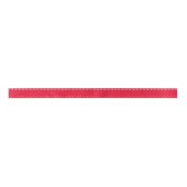 Red Holiday Ribbon Satijnen Lint (Voorkant)