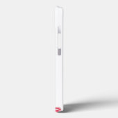 Red Holiday/Winter Sweater iPhone Case (Achterkant / Links)