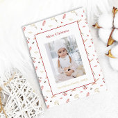 Red Holly Berry Vakantie Groeten Kaart