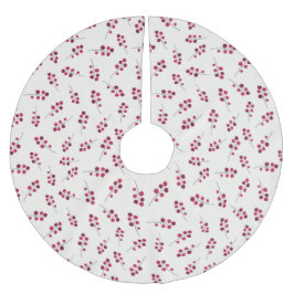 Red Holly Pip Berries Feestelijk Kerstboom Rok