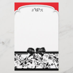 Red Holly Stationery Briefpapier