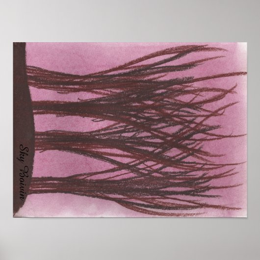 Red Horizon Poster (Voorkant)