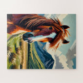 Red Horse 50 stuk Kinder puzzel (Horizontaal)