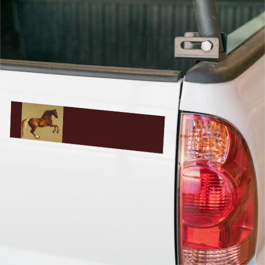 RED HORSE BUMPERSTICKER (Op Truck)