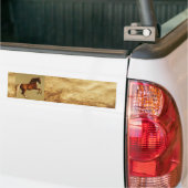 RED HORSE BUMPERSTICKER (Op Truck)