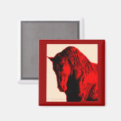 Red Horse Magnet (Voorkant / Achterkant)