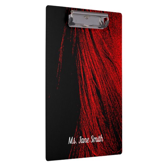 Red Horse Mane Abstract klembord (Rechts)