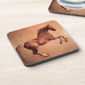 RED HORSE ONDERZETTER (Linkerzijde)