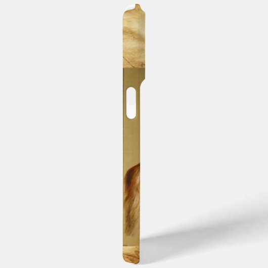 RED HORSE Parchment Monogram Case-Mate iPhone Case (Achterkant / Rechts)