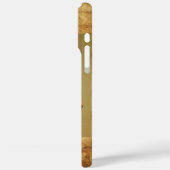 RED HORSE Parchment Monogram Case-Mate iPhone Case (Achterkant / Links)