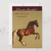 RED HORSE Party Kaart (Achterkant)