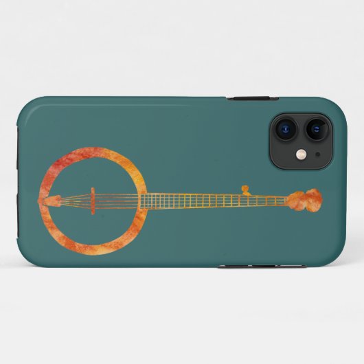 Red Hot Banjo Case-Mate iPhone Case (Achterkant (horizontaal))
