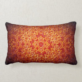 "Red Hot Blizzard" Mandala kussen