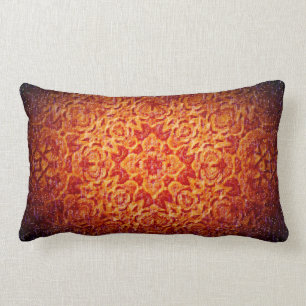 "Red Hot Blizzard" Mandala kussen