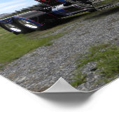 "Red Hot & Blue" Kenworth een model Poster (Hoek)