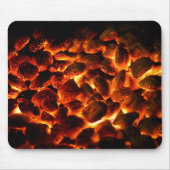 Red Hot Burning Coals Muismat (Voorkant)