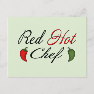 Red Hot Chef Briefkaart