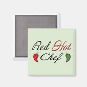 Red Hot Chef Magneet (Voorkant / Achterkant)