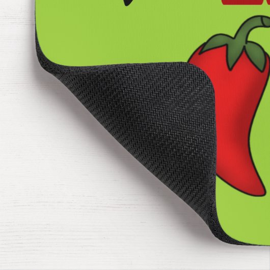 Red Hot Chef (rode paprika) Muismat (Hoek)