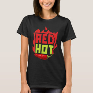 Red Hot Chili Flavor Spicy Food Chipotle Squad 1 T-shirt