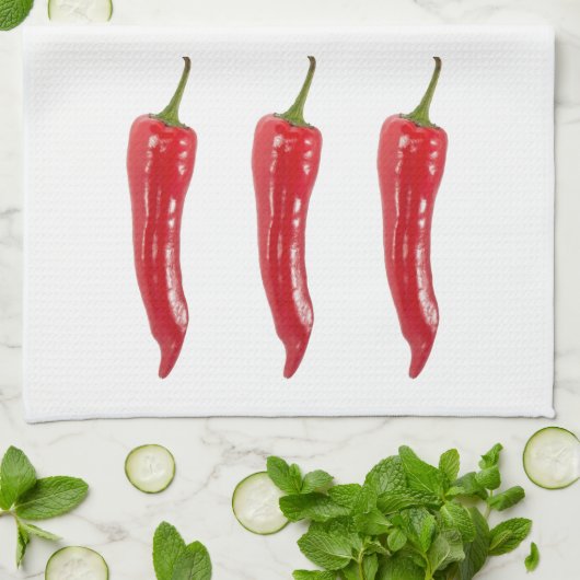 Red Hot Chili Kitchen Towel Theedoek (Gevouwen)