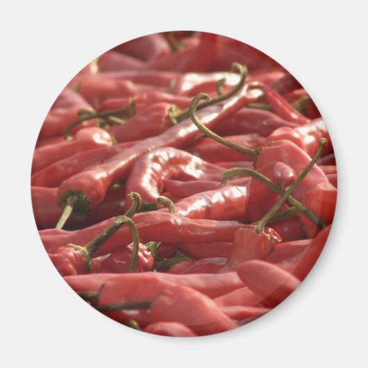 Red hot Chili magneet (Voorkant)
