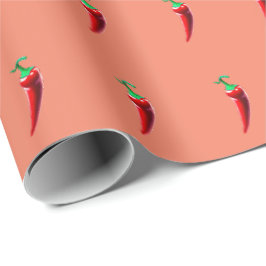 Red Hot Chili Pepper Cadeaupapier