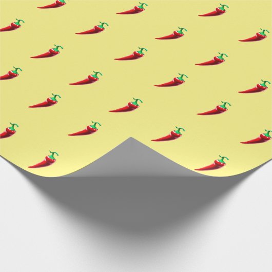 Red Hot Chili Pepper Cadeaupapier (Hoek)