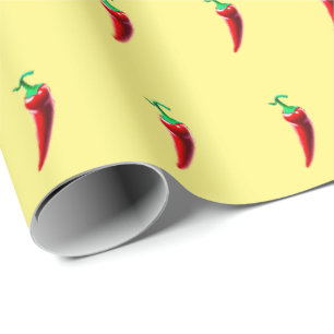 Red Hot Chili Pepper Cadeaupapier