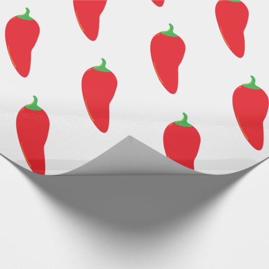 Red Hot Chili Pepper Cadeaupapier (Hoek)