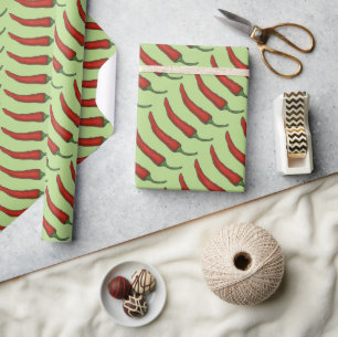 Red Hot Chili Pepper Chili Chili Groente Groente V Cadeaupapier